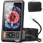 DEPSTECH DS520 Endoscope Inspection Camera with 5'' IPS Screen, 1080P HD Borescope (10 M)