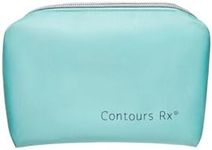 Contours Rx Cosmetic Bag - Stain-Resistant Nylon Makeup Bag for All your Cosmetic, Beauty and Travel Essentials - Everyday Use & On the Go