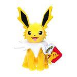 Pokémon PKW3407 20 cm Plush-Jolteon, Black, Small