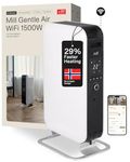 Mill Heater Oil Filled Radiator 1500W WIFI Smart Heater with App, for 18-22m², Electric Heater Energy Efficient Heaters Designed in Norway, 29% Faster, Quiet, Safe, Oil Filled Radiators Free Standing