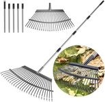 Rake for Leaves Heavy Duty 72 Inch
