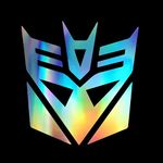 Generic Holographic Transformer Sticker Size 5.9'' x 5.5'', HF9798