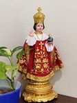 Breeze Handicrafts Imported Polyresin Statue Christian Religious Statue of Infant Jesus Statue for Home Decor Child Jesus Idols Christian Gift Showpiece Jesus PRST 02