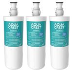 AQUACREST 3US-AF01 Undersink Water Filter, Replacement for Standard 3US-AF01, 3US-AS01, Aqua-Pure AP Easy C-CS-FF, WHCF-SRC, WHCF-SUFC, WHCF-SUF, Pack of 3