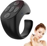 TIK Toks Ring Remote Control, Tiktoks Scroller Ring, Fingertip Wireless bluetooths Remote Control, Portable Scrolling Remote Control Ring For Page Turning, Clicker, Video Recording(A) [video game]