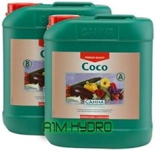 Canna Coco A+B 10 Litre Veg And Flower Plant Food Base Nutrients Hydroponics