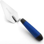 HOGARD 5" Pointing Bricklayer Trowel Premium | Stainless Steel, with Soft Grip Handle | Best Marshalltown Trowel for Your Bricklaying Tools.