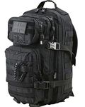 Kombat Unisex Outdoor Molle Backpack available in Black - 28 Litres