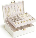 Vlando 2 Layer Jewelry Box Large Je