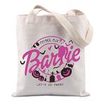 Girl's Movie Night Gift Doll Lover Gift Feminism Gift Come On Let's Go Party Tote Bag (COME ON PARTY CA)