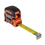 Klein Tools Tape Measure 7.5m Magnetic Double-Hook, Orange, Standard - 86375
