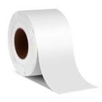 RV Roof Tape White, 4 Inch X 50 Feet RV Repair Sealant Tape, Stop Camper Roof Leaks, UV-Resistant, Weatherproof for Camper, Truck, Trailer, Boat