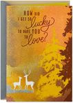 Hallmark Birthday Card for Husband or Boyfriend (Deer)