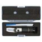 Performance Tool W80158 Automatic Temperature Compensation Multifunction Refractometer for: DEF, Anti-Freeze, Brewing Beer, Making Wine and More