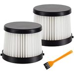 DCV501HB Vacuum Filters for DEWALT DCV501HB 20V Cordless Handheld Vacuum - Compared to Part # DCV5011H - Washable and Reusable - 2 Pack