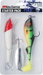 Abu Garcia Starter Pack Pike, Fishing Hook, Kits, Predator Fishing, Pike, Perfect for Beginner or Intermediate Anglers, Components Picked by Abu Garcia Experts, Great Fishing Gifts, Unisex, Assorted