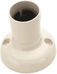 HPM Standard BC Batten Lamp Holder, White