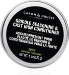 CARON & DOUCET Griddle Seasoning & Cast Iron Conditioner 2 in 1 Formula | Best For Maintaining, Protecting & Conditioning Griddle!