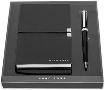 Hugo Boss Set penna a sfera Gear Icon e A6 blocco note Elegance Storyline in confezione regalo HPBM252A
