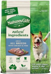 Nature's Gift Adult Dry Dog Food, Chicken & Fish 2.5kg - 100% Complete & Balanced Nutrition, Supports Digestion, Immunity & Skin Health