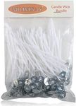 MILIVIXAY 100 Piece 3.5 inch Candle Wicks-Pre-Waxed-Candle Wicks for Candle Making.