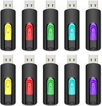 Aiibe 32GB Flash Drive 10 Pack 32GB