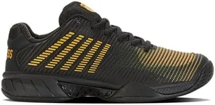 K-Swiss Men's Hypercourt Express 2 Tennis Shoe, Moonless Night/Amber Yellow, M 11.5