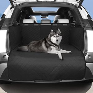 DOBIGER Protection Coffre Voiture Chien, Imperméable Housse de Coffre pour Chien, Antidérapant Protege pour Universelle Voitures et SUV