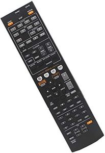 LR General AV Remote Control Replaced Fit for 491 RX-A1010 RX-A810 RX-V671 RX-V871 RAV444 WW511600 RX-A810BL RX-V871BL RAV448 RX-A730 for Yamaha AV Receiver