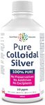 Pure Silver Colloidal - 10ppm, 600ml | Made in Canada & 3rd Party Tested | Premium Colloidal Silver for Daily Use, Nutrimed Naturals; Nutrition, Nature & You