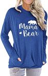 Nlife Women Mama Bear Shirt for Wom