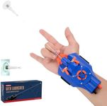 COMIANO Spider Web Shooter - Web Launcher String Shooters Toy for Superhero Role Play - Great Gift Men,Teenagers,and Kids(Cool Blue)