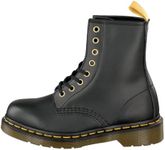Dr. Martens Men's Closed-Toe Vegan 1460, Black, 12 Women/11 Men