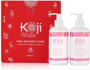 Koji White Kojic Acid & Collagen Body Lotion, Women Gifts Set for Skin Brightening, Moisturizer & Radiant Complexion, Uneven Skin Tone - Vegan, Not Tested on Animals, 8.45 Fl Oz (2 Packs)