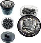 SSR 100 x Rubber Steel Balls Projectiles Heavy Ammo for Training Shooting Home and Self Defense Paintball Pistols in 68 Caliber