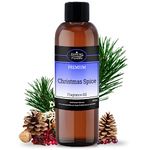 Christmas Spice Fragrance Oil 100ml, Room Fragrance Oils for Candle Making, Wax Melts, Great for Aromatherapy Humidifier Oils, Candle Fragrance Oil for Soy Wax, Scented Oil for Burners, Perfume Oil