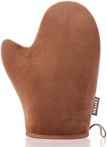 (Single) - GAIYAH Self Tanning Mitt Applicator - Sunless Tanning Mitt Self Tanner Mitt Self Tanning Mit Self Tan Mitt Self Tanner Applicator Mitt Tan Applicator Mitt With Thumb Ultra Soft Tanning Glove