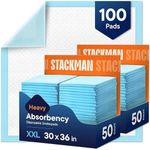 Chucks Pads Disposable [100-Pack] A