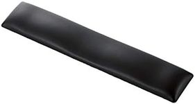 ELECOM Wrist Rest FITTIO Long Type/Fatigue Reduction/Ergonomic Design/Comfortable/Memory Foam/Anti Skid Black MOH-FTPBK