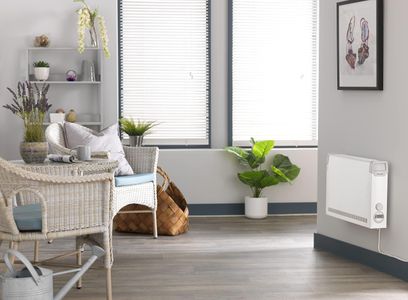 Dimplex 2kW Electric Convector Heater – Freestanding or Wall Mount, Timer, White