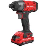 CRAFTSMAN CMCF800C1 V20 Cordless 1/4-in. Impact Driver Kit (1 Battery)