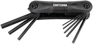 CRAFTSMAN 8-Key Metric Folding Hex Key Set, Allen Key Set (CMHT26007)