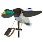 Lucky Duck Spinning Wing Motion Duck Decoys for Hunters, Lucky Pull String, Drake Mallard