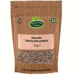 Organic Tricolour Quinoa 1kg (Black, Red and White) by Hatton Hill- Free UK Delivery