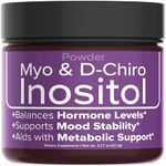 Intimate Rose Inositol Powder - Myo-inositol - D-Chiro Inositol - Ideal 40:1 Ratio - All-Natural 100% Hormonal Balance Supplements - Hormone Support for Women’s Ovarian Health - Made in USA