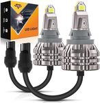 Auxbeam Upgraded 921 Bulb for Backup Reverse Light, 44W 6000 Lumens 500% Extremely Bright 912 W16W T15 Bulbs, Error Free, Pack of 2