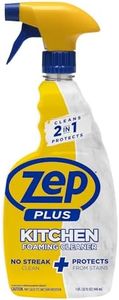 Zep Plus Kitchen Foaming Cleaner - 32 FL OZ - R54412-2-in-1 benefits clean while protecting surfaces from stains and stuck-on grime