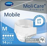 Molicare Premium Mobile Underwear, Medium, Pack/14