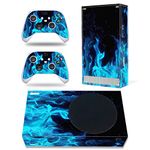 Skin for Xbox Series S, Whole Body Vinyl Decal Protective Cover Wrap Sticker for Xbox Series S Console and Wireless Controller (Xbox Series S, Dense Fog fire)