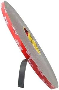 3M Double Sided Mounting Tape, 3M5952 Heavy Duty VHB Foam Adhesive 1/4" x15.4 FT for Indoor Outdoor, LED Strip Lights, Automotive Trim & Home Office Décor, Waterproof & Industrial Grade